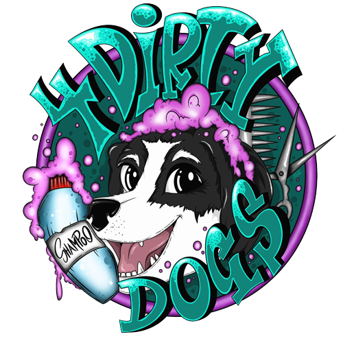 4 DIRTY DOGS by Anita Gerber Logo